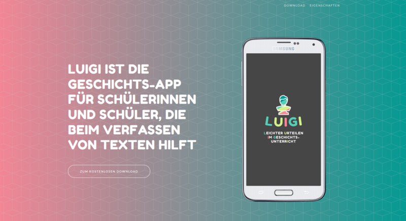 Ein Dauerbrenner: Die App LUIGI
